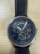 Genuine Scania Men’s Watch, Swiss Made, Leather Strap