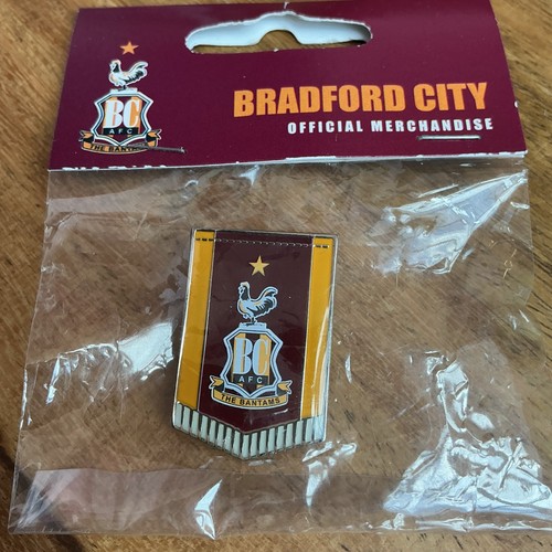 Bradford city pin badge - city,