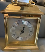 Churchill Brass Mantel Clock