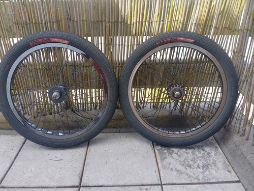 Demolition bmx wheel set mid - bmx,