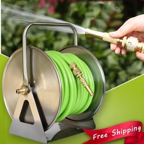 Garden hose reel cart heavy - garden,
