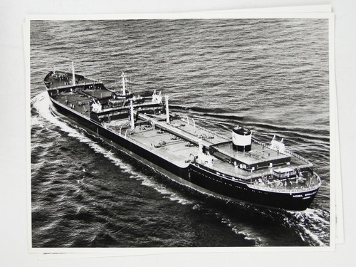 Mobil brilliant oil - oil, tanker