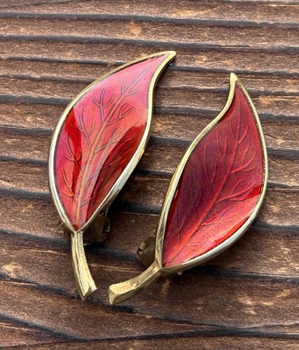 David andersen red enamel - david,