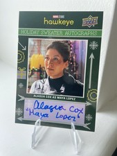 Upper Deck Marvel Hawkeye Alaqua Cox As Maya Lopez Inscription Auto