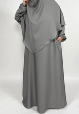 Abaya size 60 by Ukht London Nida - Grey (excluding khimar)