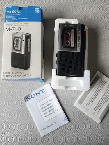 Sony 740 micro cassette - m-740,