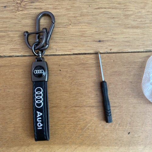 Audi keyring black new - audi,