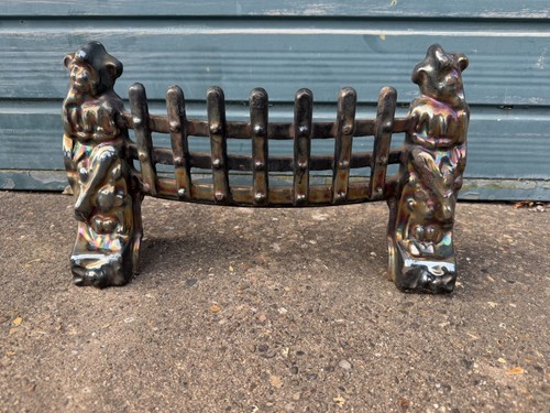 Vintage cast iron fire - vintage,