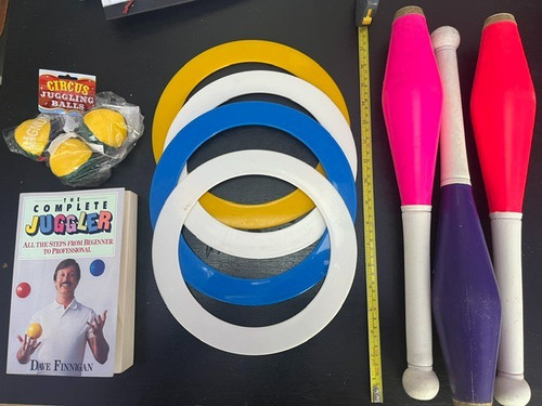 Complete beginner juggling