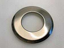 Box of 10 x LUMINEUX 400438 Downlight Bezels, Brushed Chrome (162)