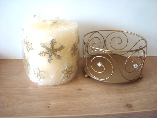 Large round christmas - round,