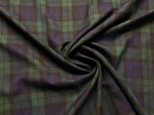 Scottish Tartan Check Fabric