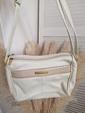 Ladies Vintage Clubhouse Cream & Beige Handbag, Designed By Jane Shilton