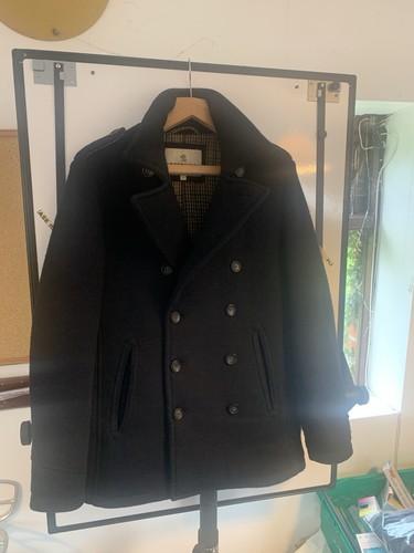 Vintage peacoat men navy - peacoat,