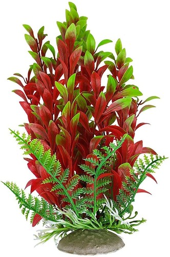 Burgundy and green plastic - green,