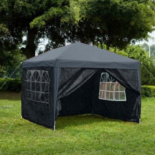 3x3m heavy duty plug gazebo - 3x3m, plug-in
