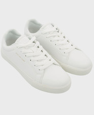 Mens Duck & Cover Claspar Trainers - White