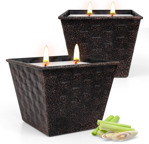 Citronella candles outdoor - candles,