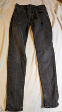 Hollister Black Ripped Super