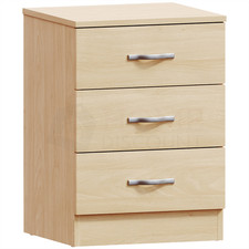 Vida Designs Riano Chest of Drawers Bedside Drawers Bedroom Storage Cabinet