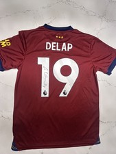 SIGNED LIAM DELAP IPSWICH TOWN FC SHIRT *COA* PREMIER LEAGUE 