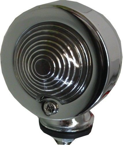 Chrome clear white bullet - white,