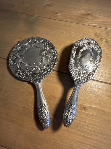 Antique ornate silver plated - antique,
