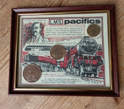 Vintage coinage product framed - vintage,