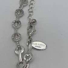 Alan Hannah Silver Tone Clear