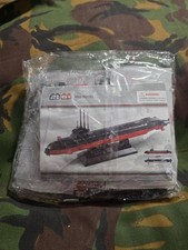 New: Sluban B0391 Kids Childs Building Block Brick Army  Nuclear Submarine