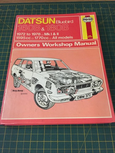 Haynes 372 datsun - haynes,