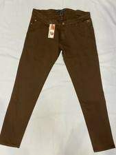 CRIMINAL DAMAGE BROWN SKINNY