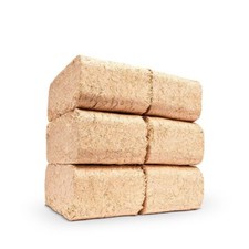 RUF Briquettes Bricks - 20 kg Compressed Wood Logs - For Stoves, Burners & Fires