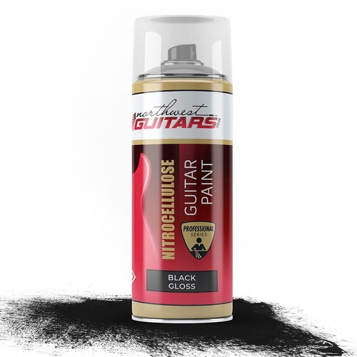 Black gloss nitrocellulose - black,