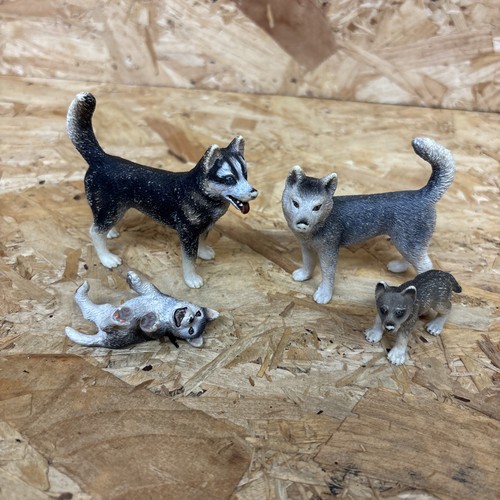 Schleich husky dog family - schleich,