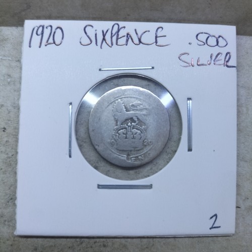1920 sixpence george v - -,