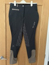 Firefoot Women's Winter Riding Breeches. Size 30. Dark Grey. Full Seat.