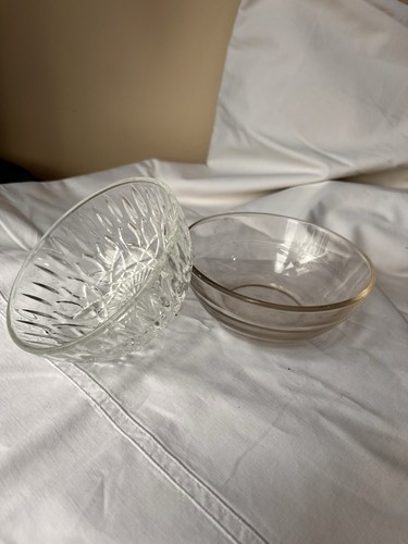 Vintage glass candy dishes - vintage,