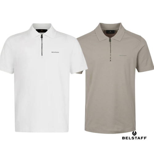 Belstaff alloy polo shirt - alloy,