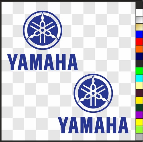 Yamaha stickers - 2),