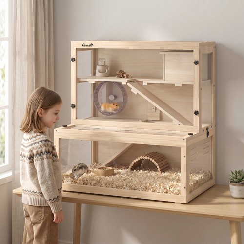 Pawhut tier wooden - pawhut,