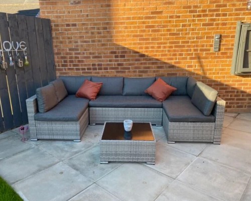 Rattan sofa set outdoor - rattan,