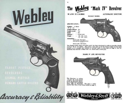 Webley 1962 revolvers - 1962,
