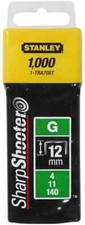 STANLEY Heavy Duty Staples (12mm)Type G 4,11,140 (1-TRA) Heavy Duty