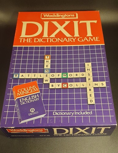 Vintage 1983 waddingtons dixit - vintage,