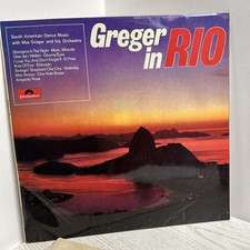 MAX GREGER UND SEIN ORCHESTRA-GREGER IN RIO,VINYL ALBUM RECORD,JAZZ/LATIN 1967