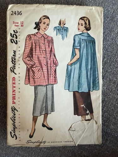 Simplicity 2436 sewing pattern - simplicity,