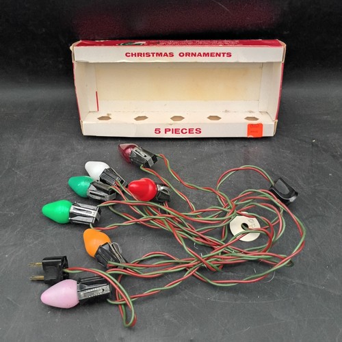 Vintage bulb string - vintage,