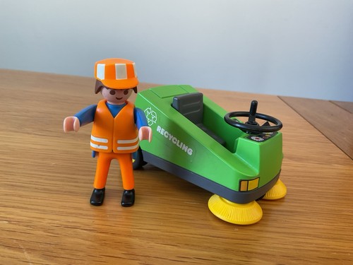 Playmobil road sweep - road,