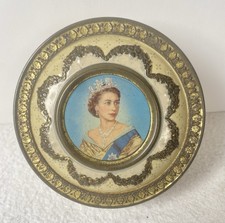 Vintage Sweet Tin Celebrating Queen Elizabeth’s Coronation- Nice Condition